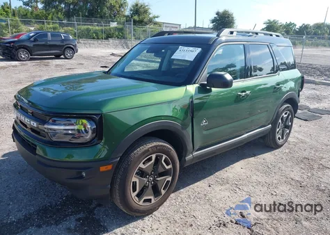 2024 Ford Bronco Sport Outer Banks from USA, damaged, VIN 3FMCR9C6XRRF28810